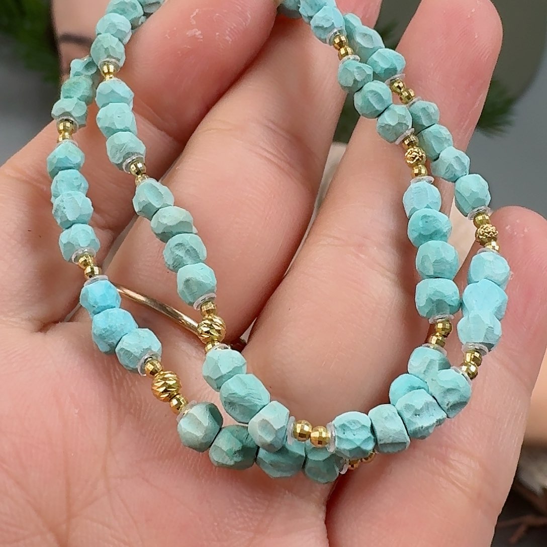 绿松石珠宝奇石未镶嵌