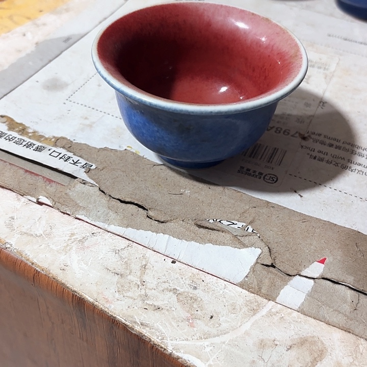 精品陶瓷青花一个