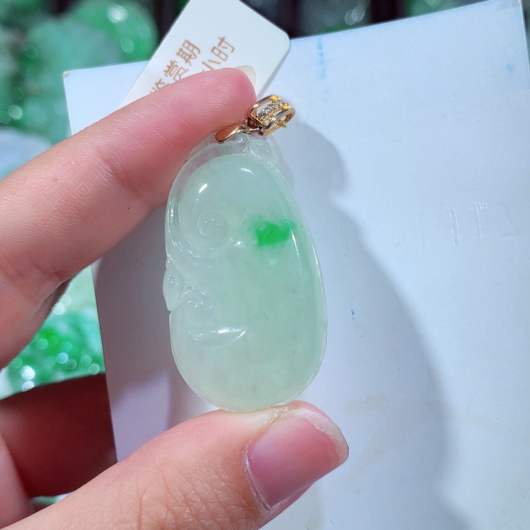 翡翠吊坠(不含链)未镶嵌