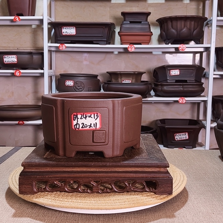 紫砂花盆紫砂花盆