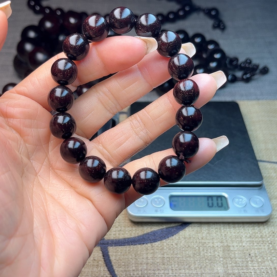 檀香紫檀（小叶紫檀）1.2 17颗 满星