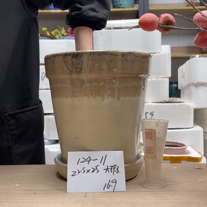 粗陶多肉花盆微瑕11