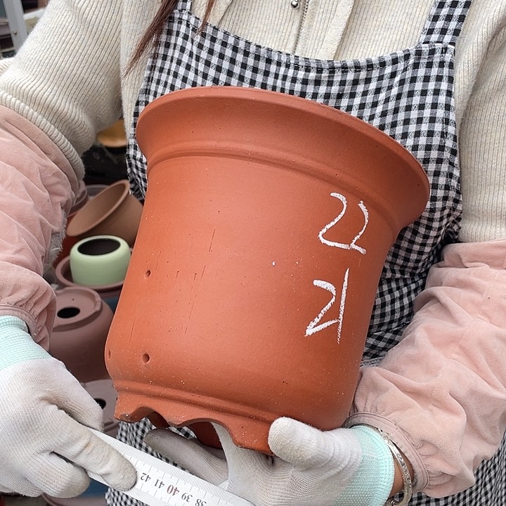 紫梦22花盆紫砂花盆紫砂