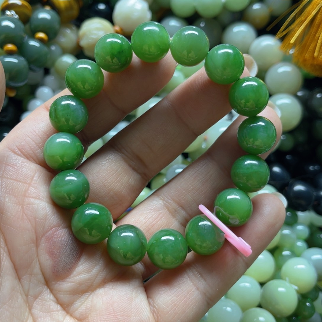 和田玉手链未镶嵌