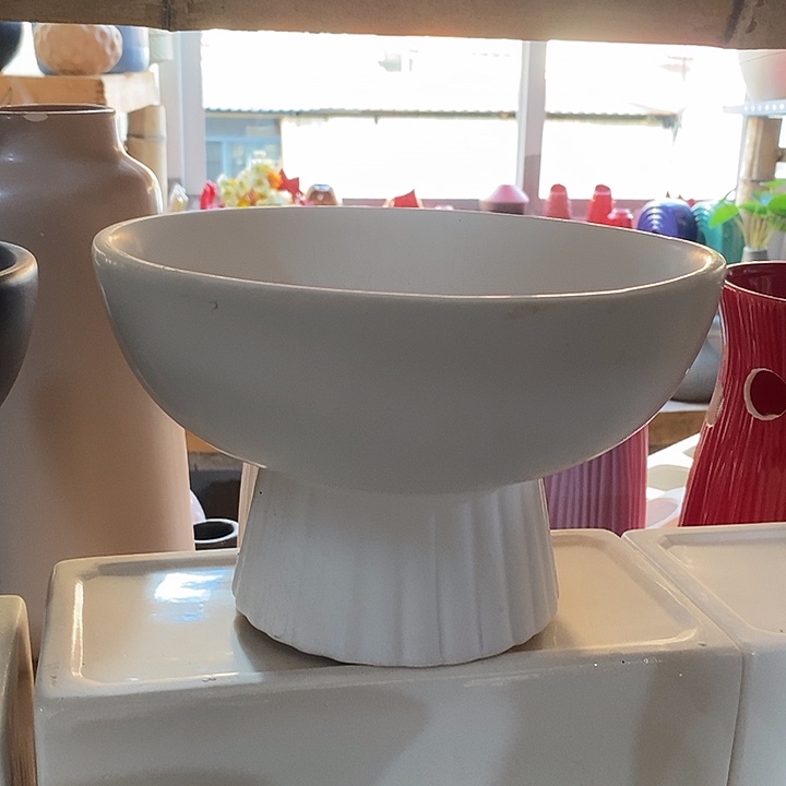 摆件陶盆有孔 微瑕介意勿拍