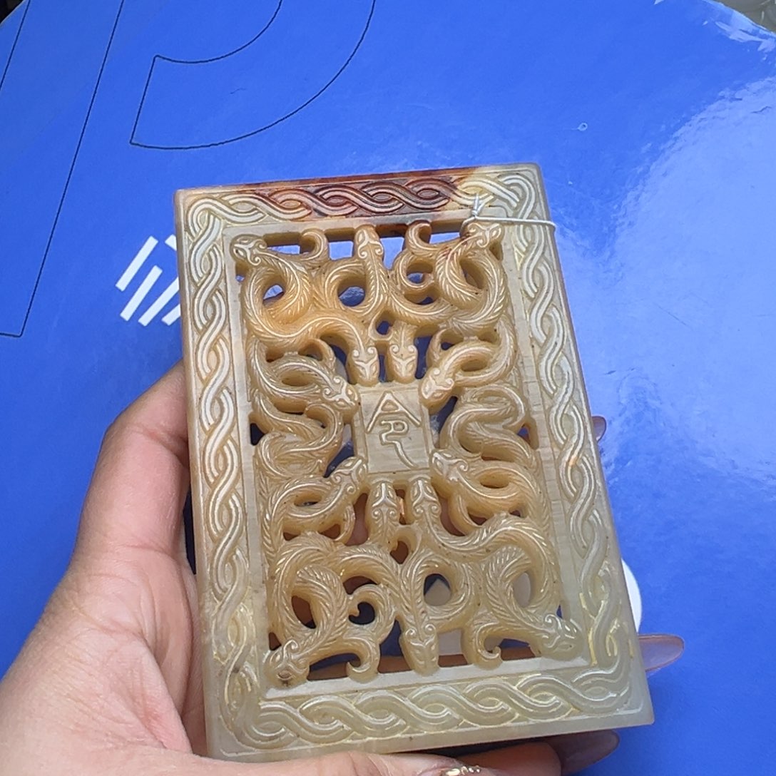 和田玉把件未镶嵌