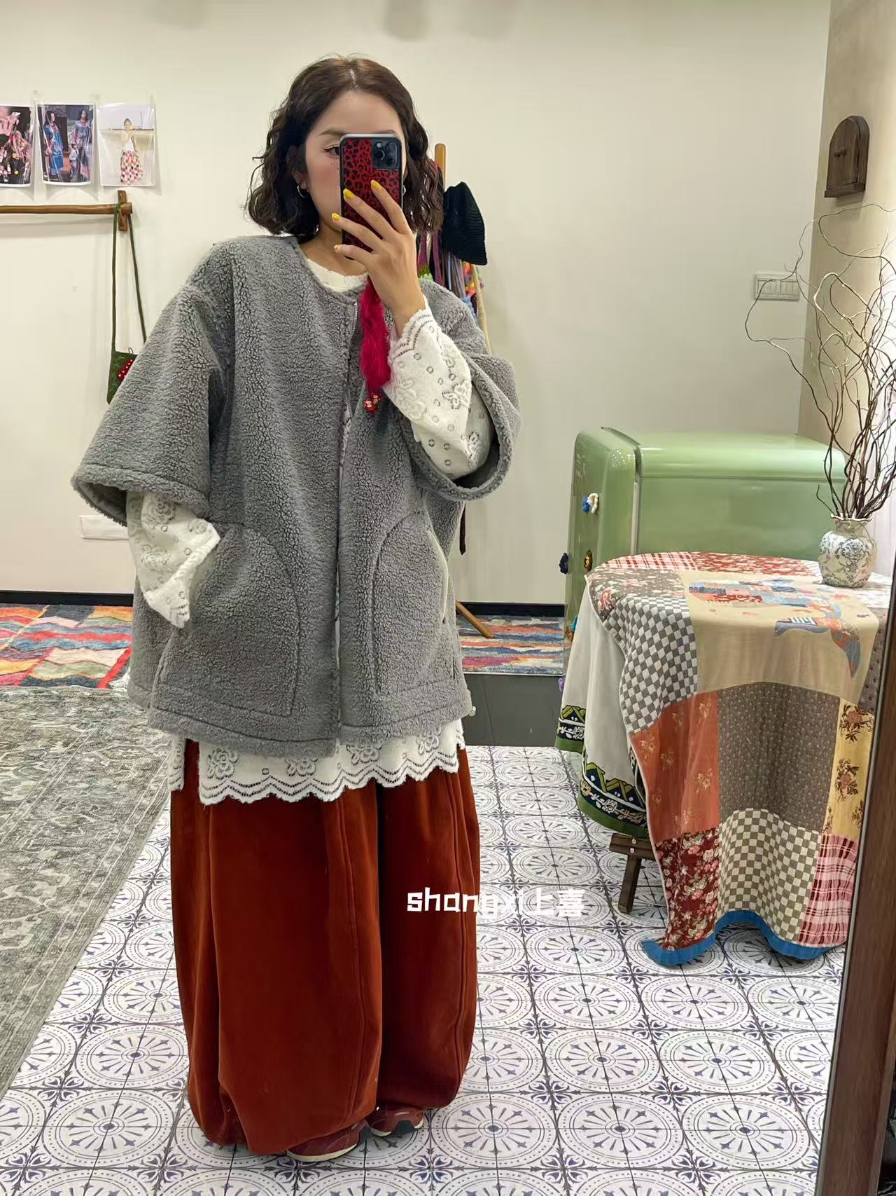 YQ#202559019#两穿半袖外套 X