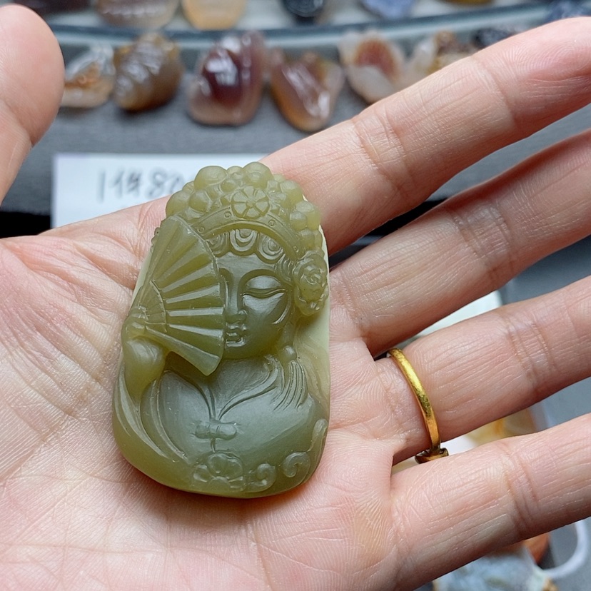 【闪购商品】未镶嵌吊坠定制石英质玉