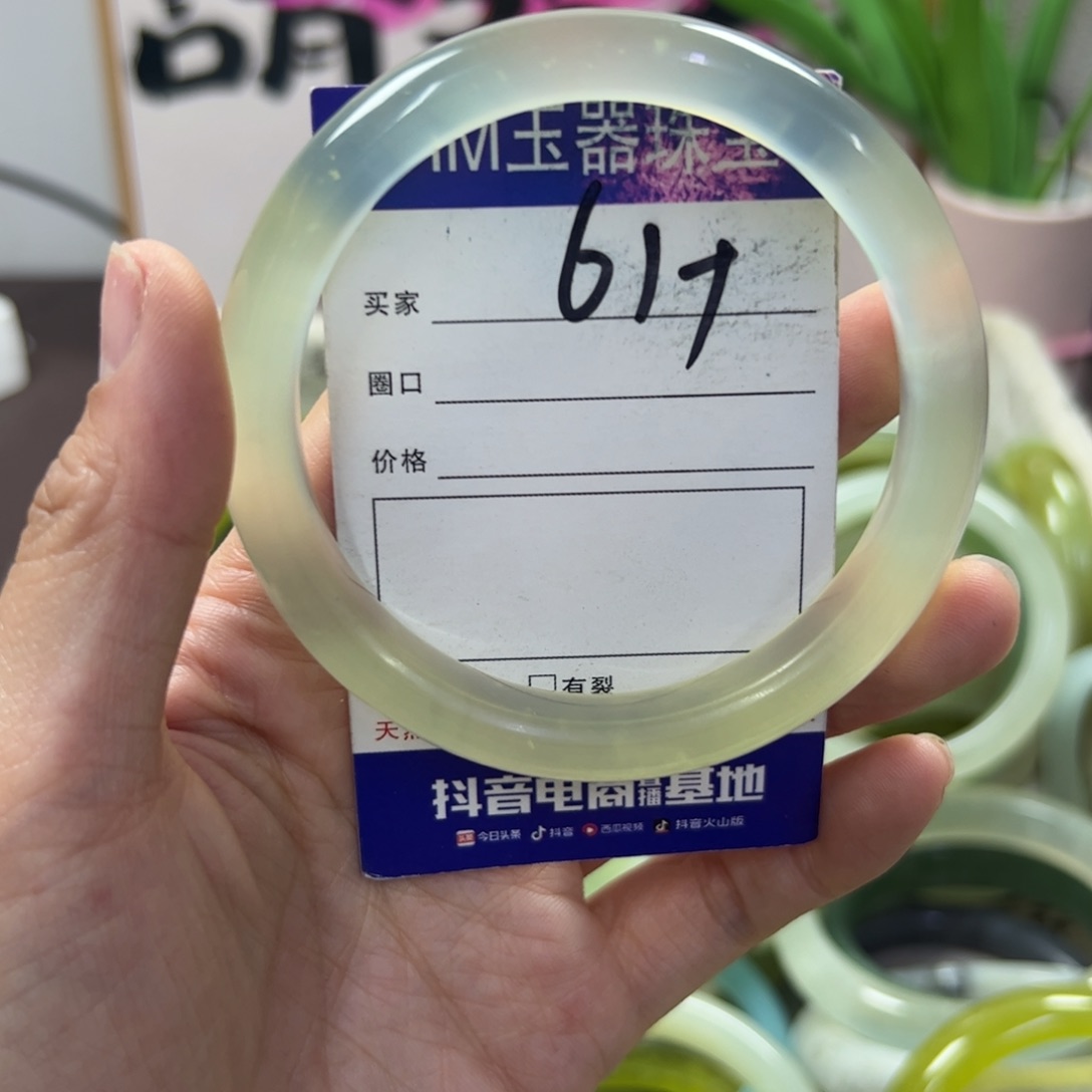 蛇纹石玉手镯未镶嵌178