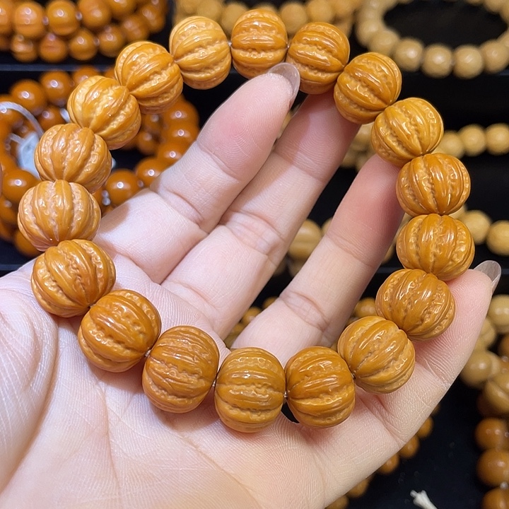 猴头核桃手串猴头