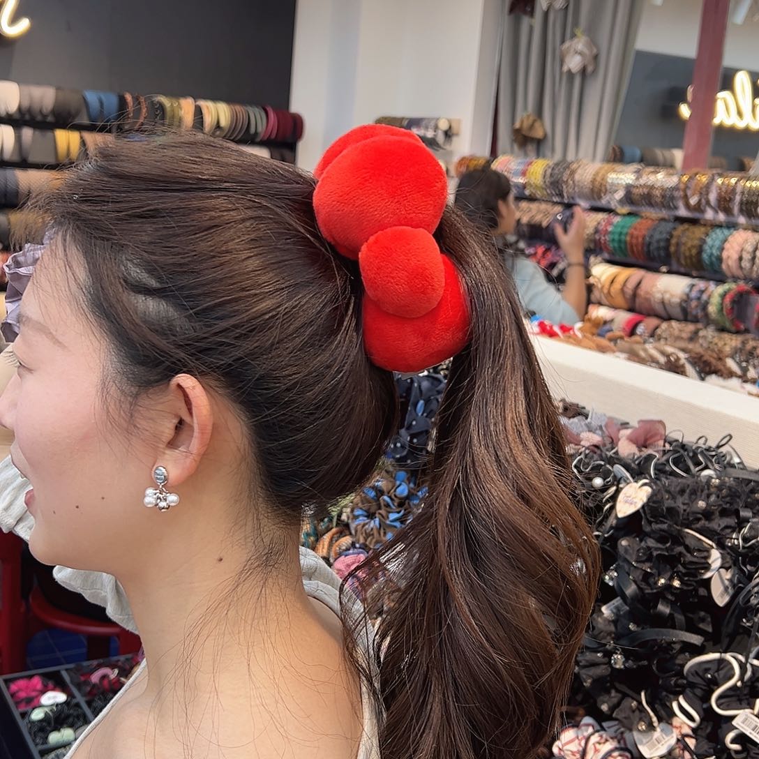 布艺铁合金小号香蕉夹