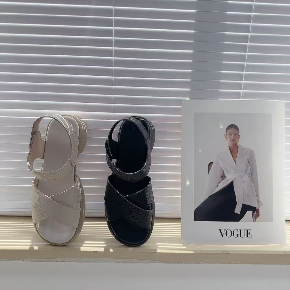 9656-1舒适百搭软底简约休闲凉鞋