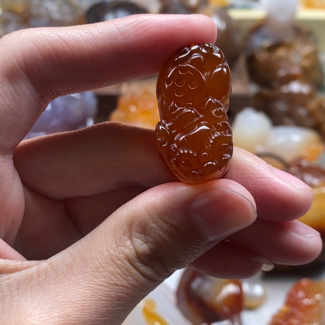 玛瑙/玉髓未镶嵌颈饰