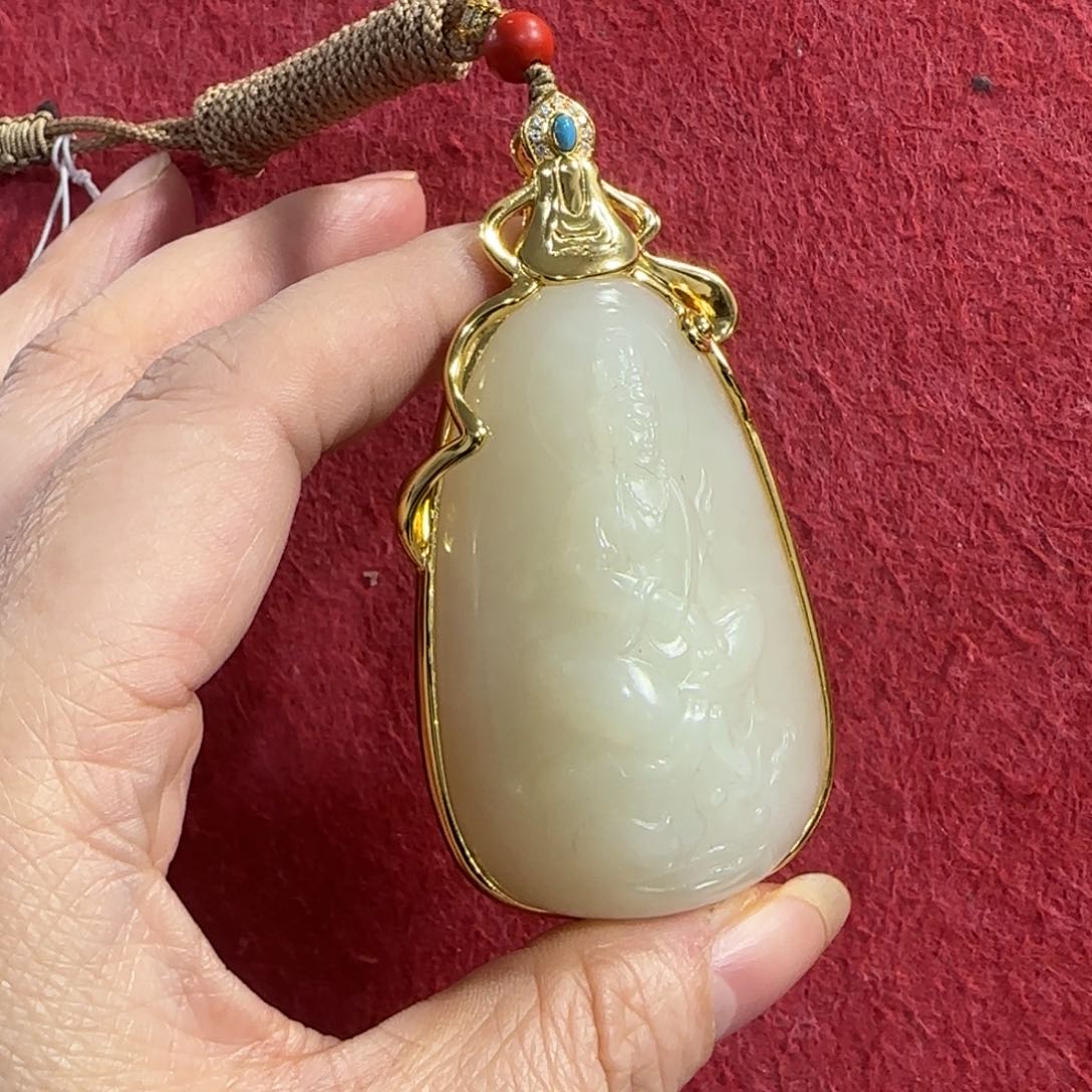 和田玉挂件未镶嵌