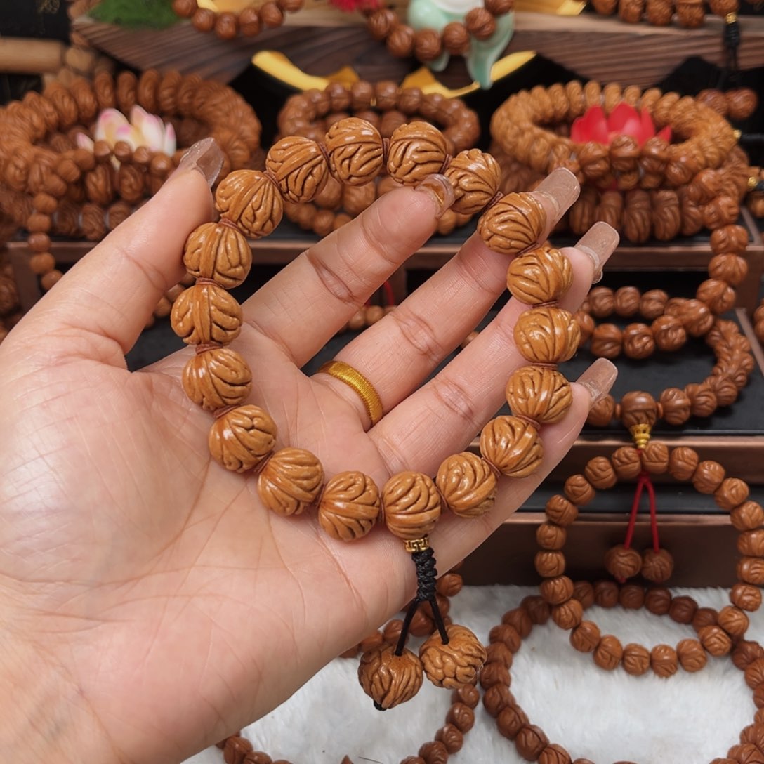 桃核手串16祥云手持