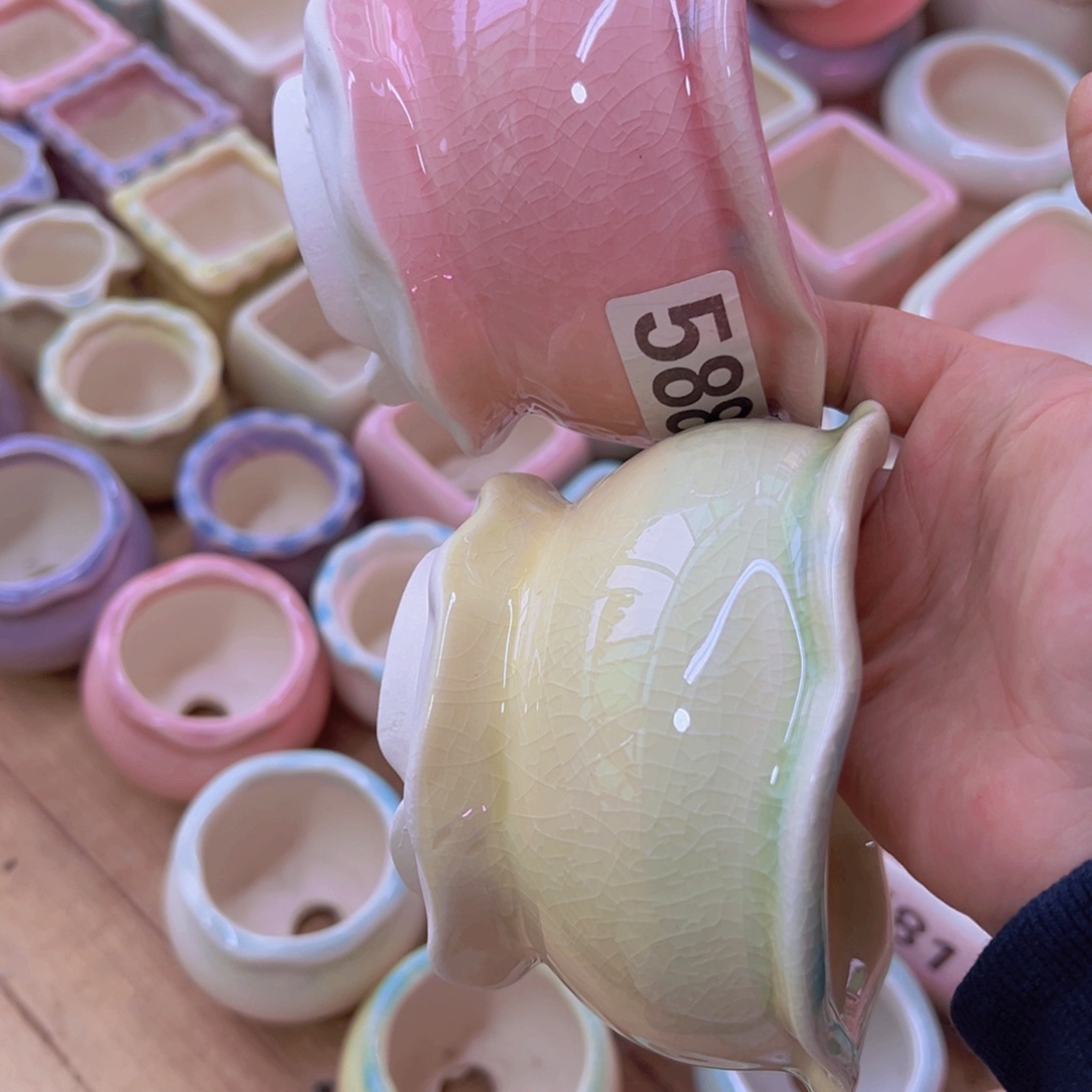 陶瓷花盆当场凑满12包邮