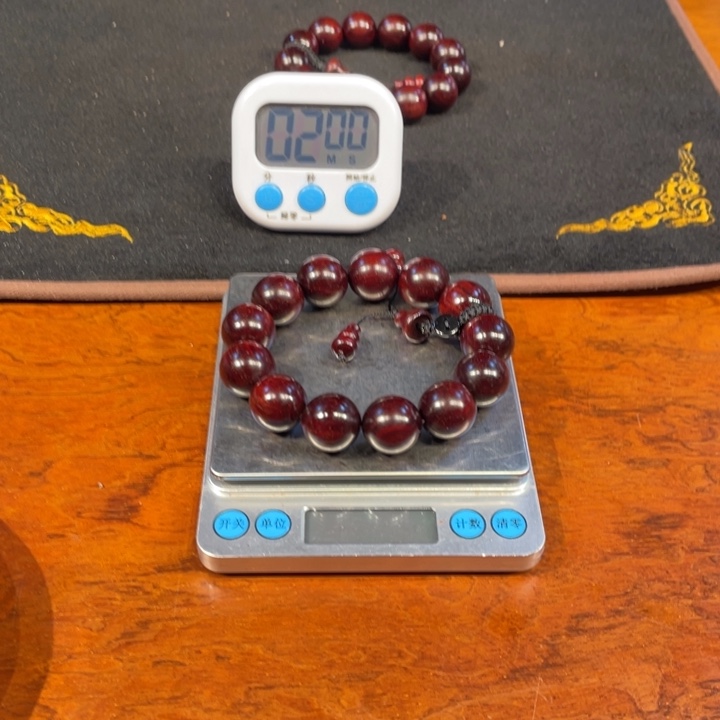 檀香紫檀（小叶紫檀）锦**行1.8的手串