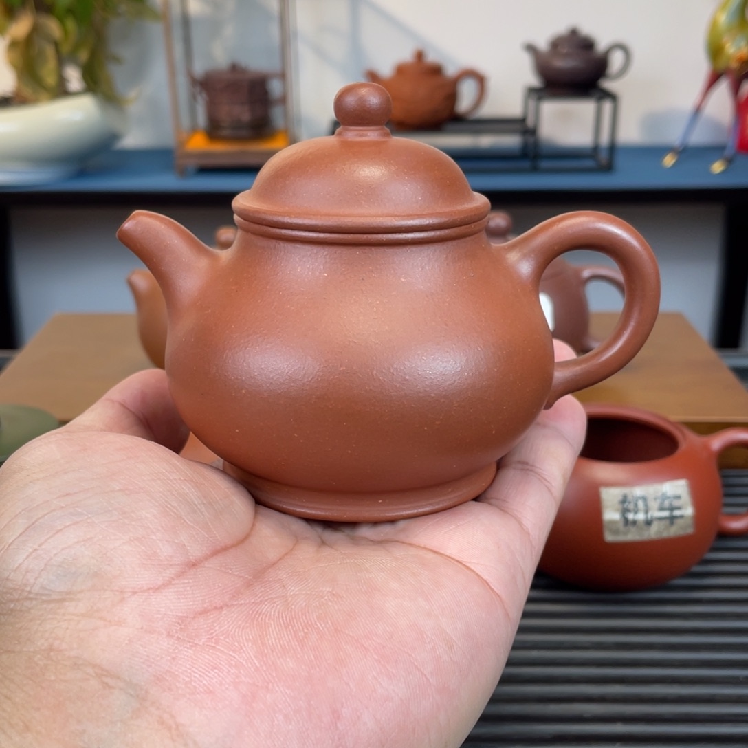 紫砂茶壶中槽青潘壶200cc