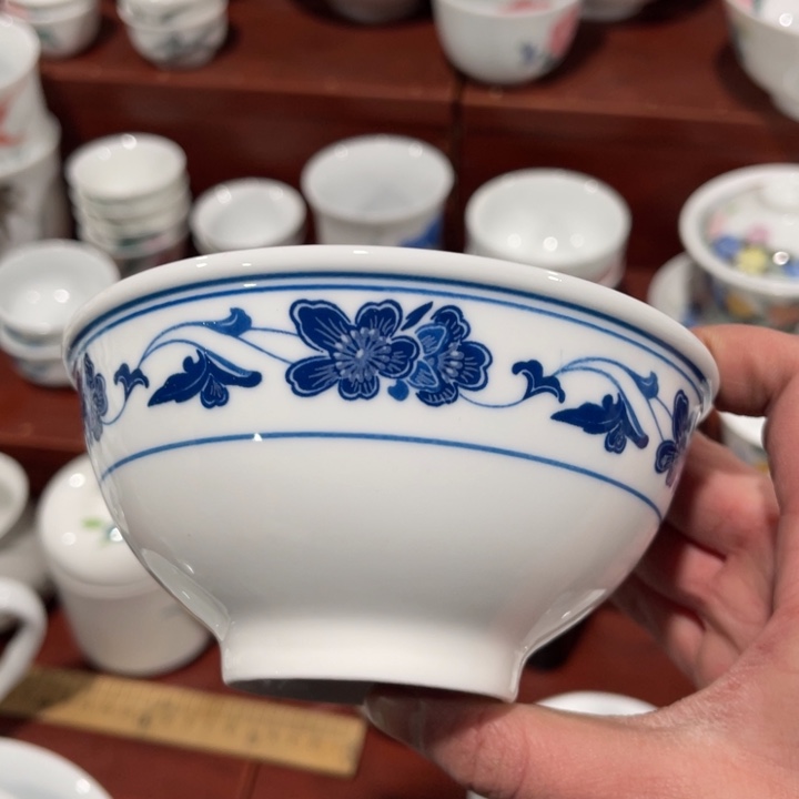 醴陵高温瓷器釉下12厘米