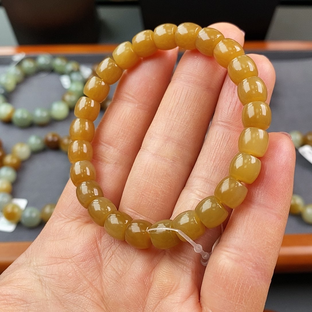 和田玉手链未镶嵌