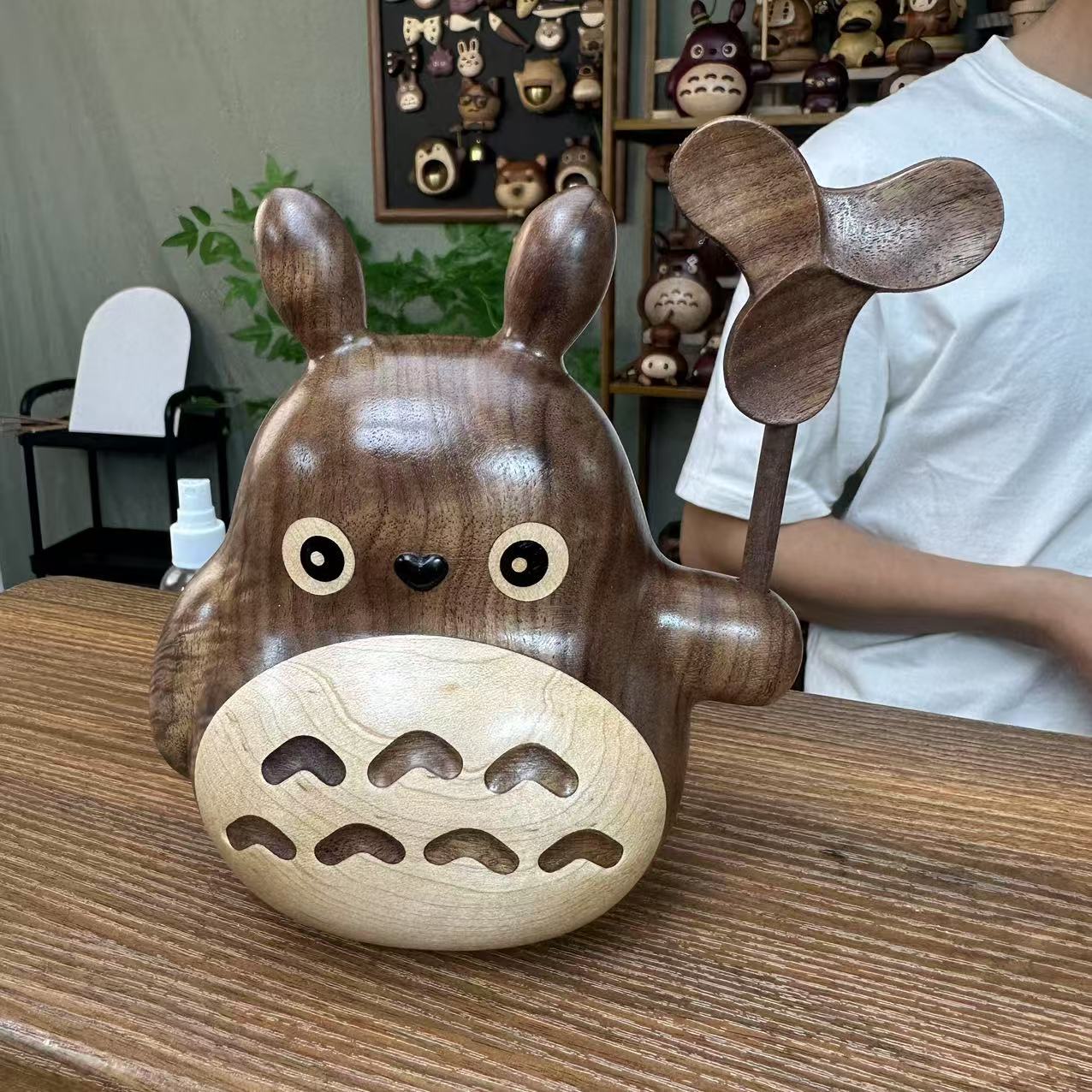 全品胡木三叶风车大大大龙猫日常送礼