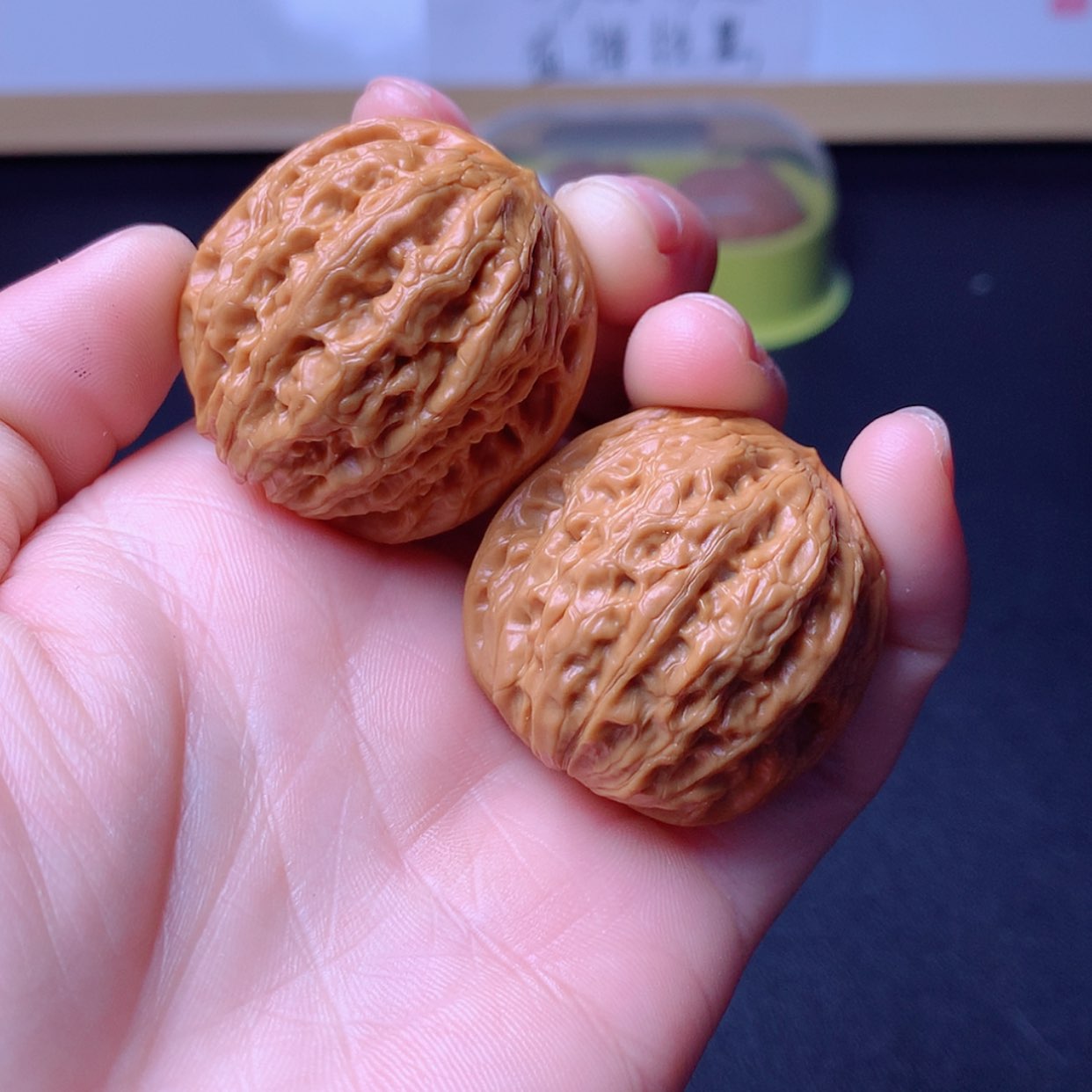 【闪购商品】文玩核桃把件铁锤37微修大克重