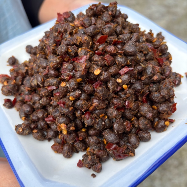 老周（豆鼓系列）乡村集市文化散装食品农家干货1