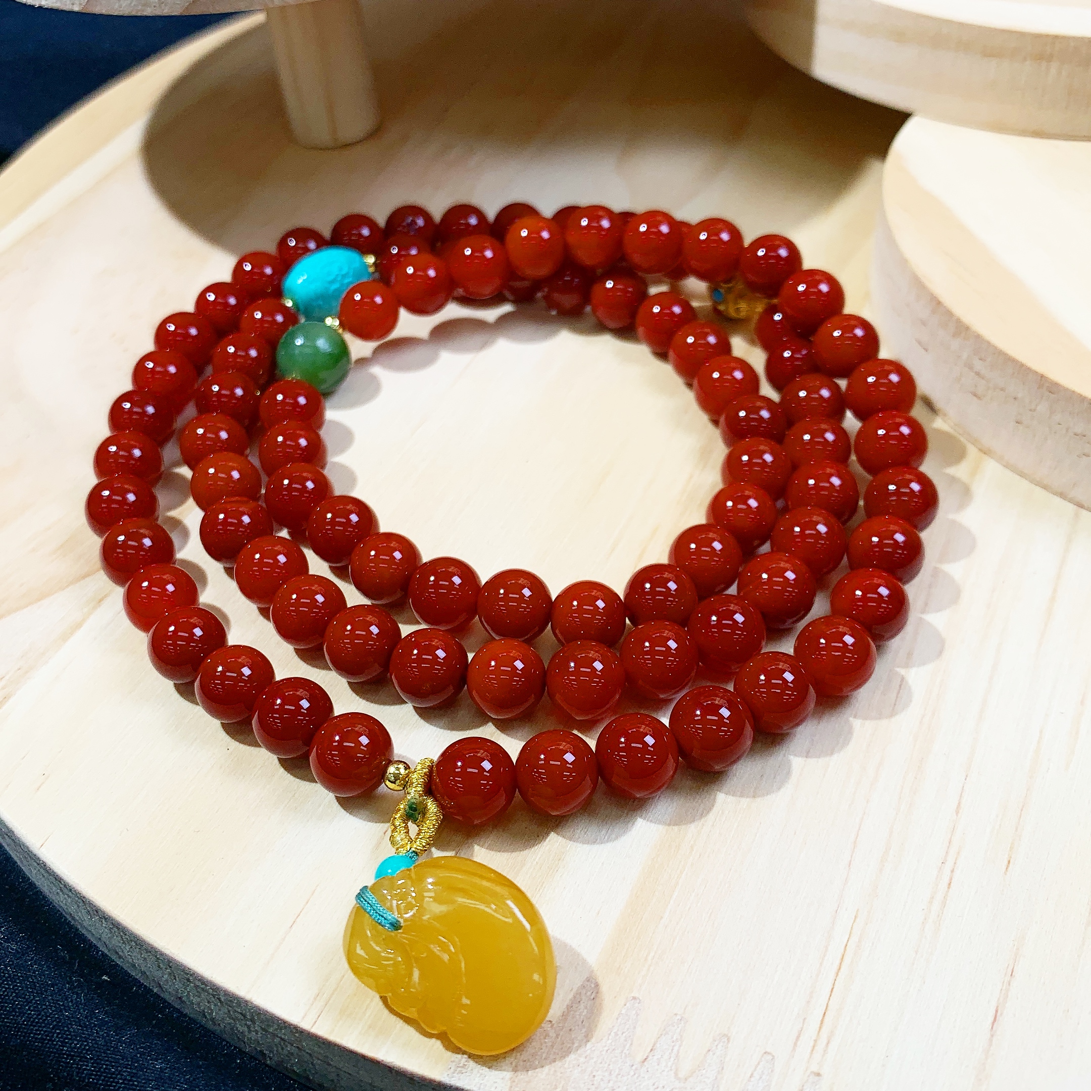 【珠宝一姐】南红珠链 2412220629（一件/多样性发货）