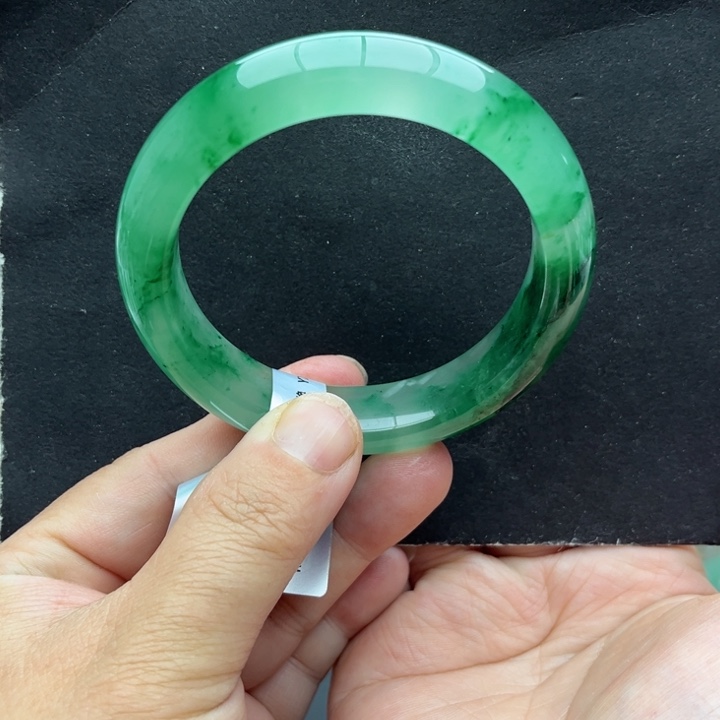 石英岩玉未镶嵌手镯56/57