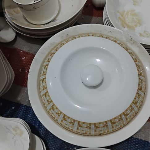 瓷陶瓷品锅2个马赛克