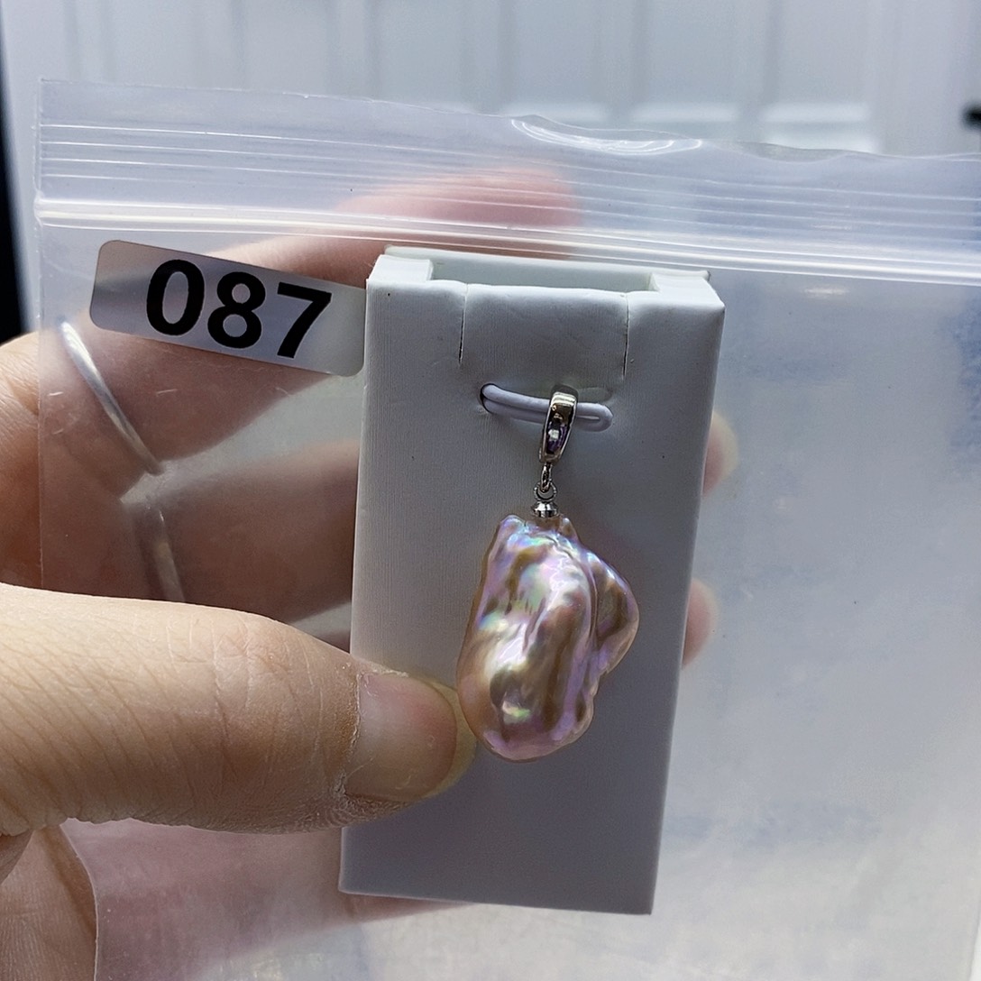 颈饰合金淡水珍珠