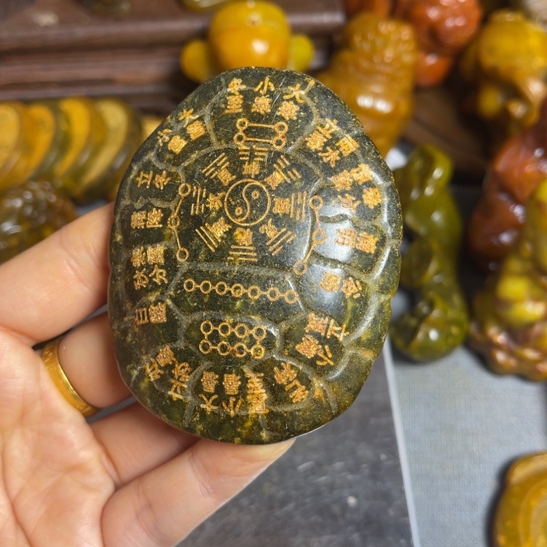 蛇纹石玉合金颈饰