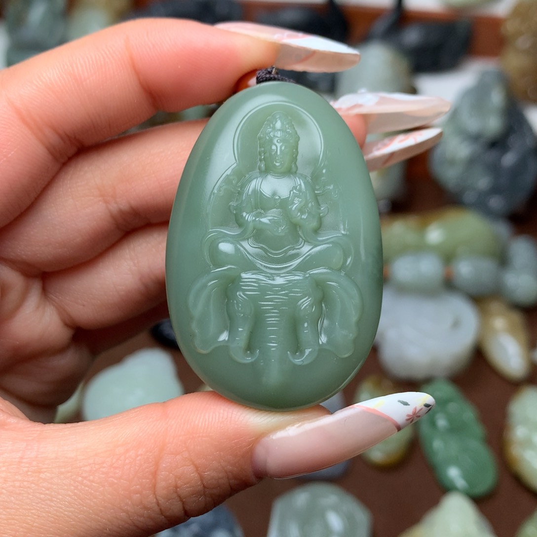 和田玉挂件未镶嵌