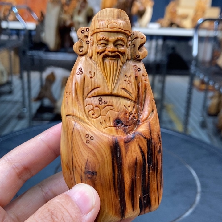 柏木（崖柏）手把件