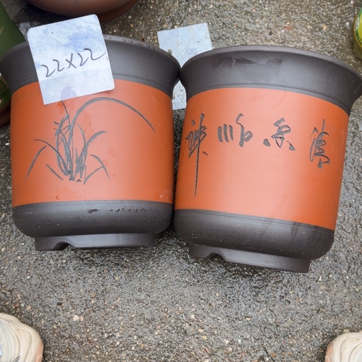 紫砂花盆特价商品