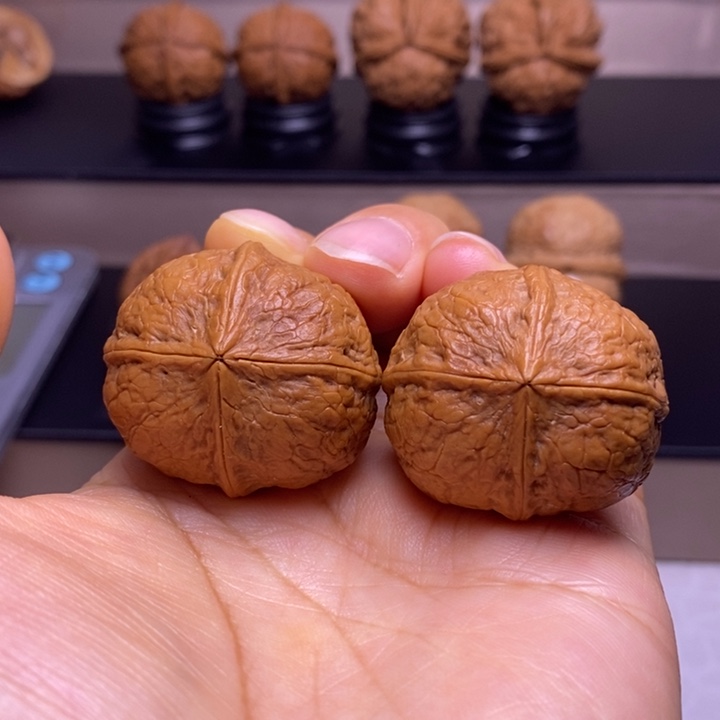 把件文玩核桃骰子四楞45