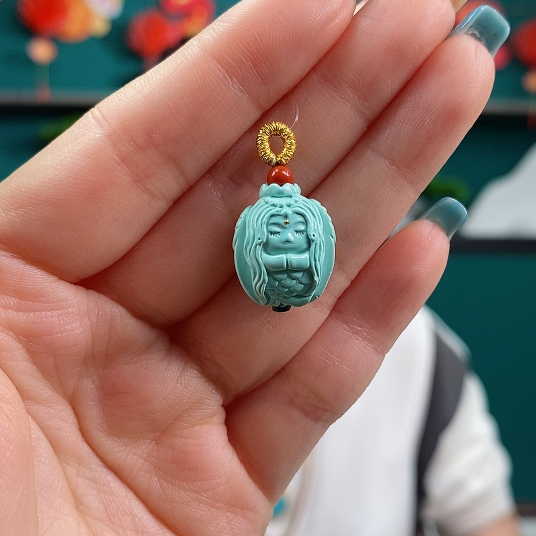 绿松石珠宝奇石未镶嵌