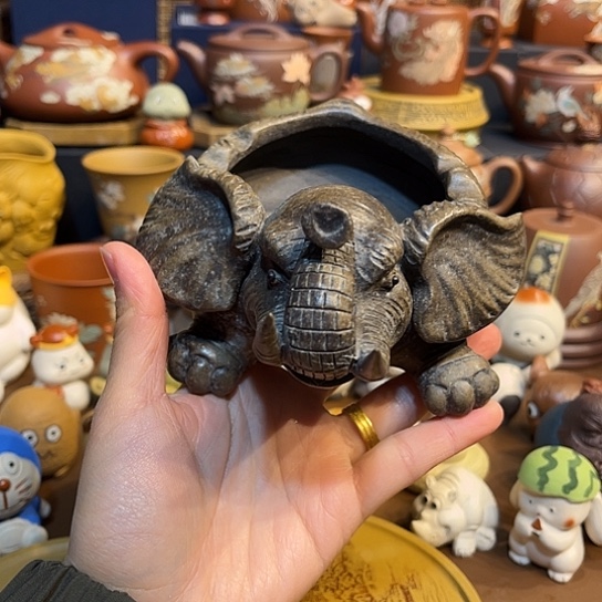 紫砂茶杯紫砂茶宠