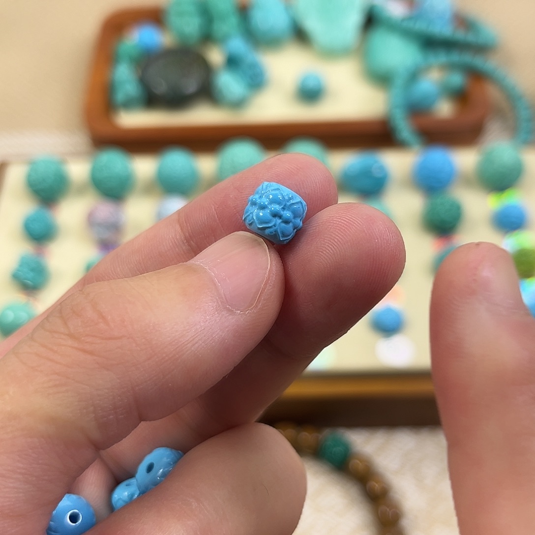 原生态湖北松配饰尺寸8.8