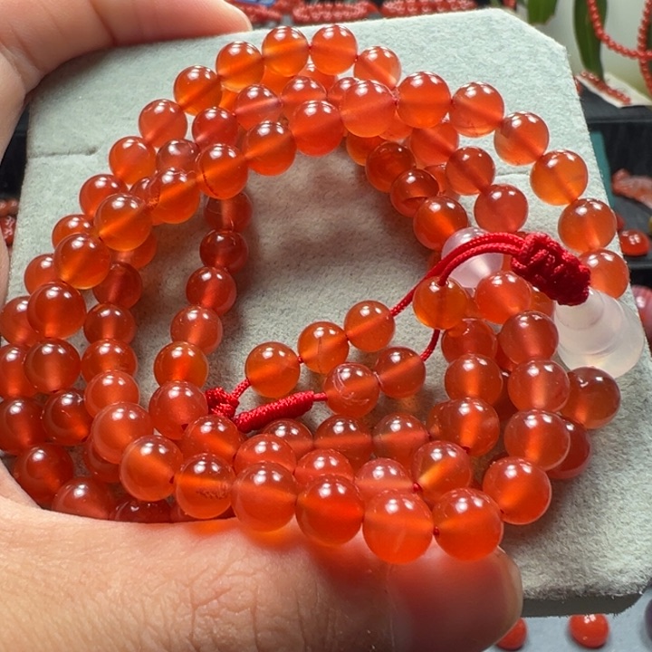 南红玛瑙天然原矿多圈6未镶嵌