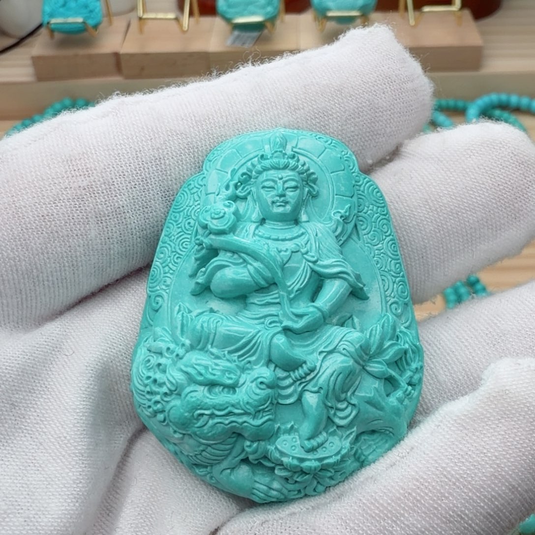 绿松石未镶嵌珠宝奇石