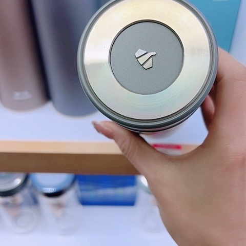 万象保温杯H139SL，烟蓝550毫升