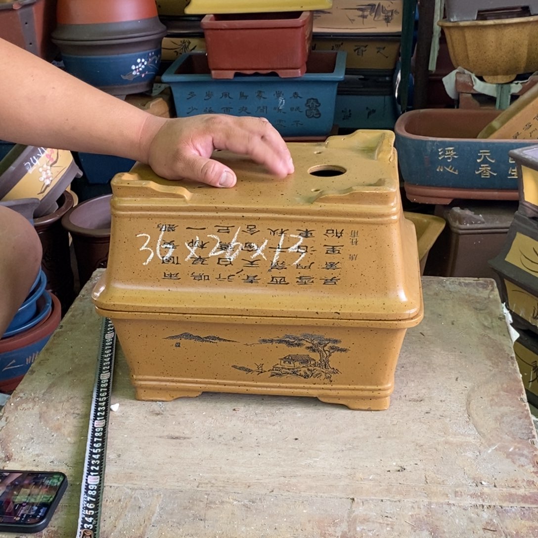 紫砂花盆紫砂紫砂