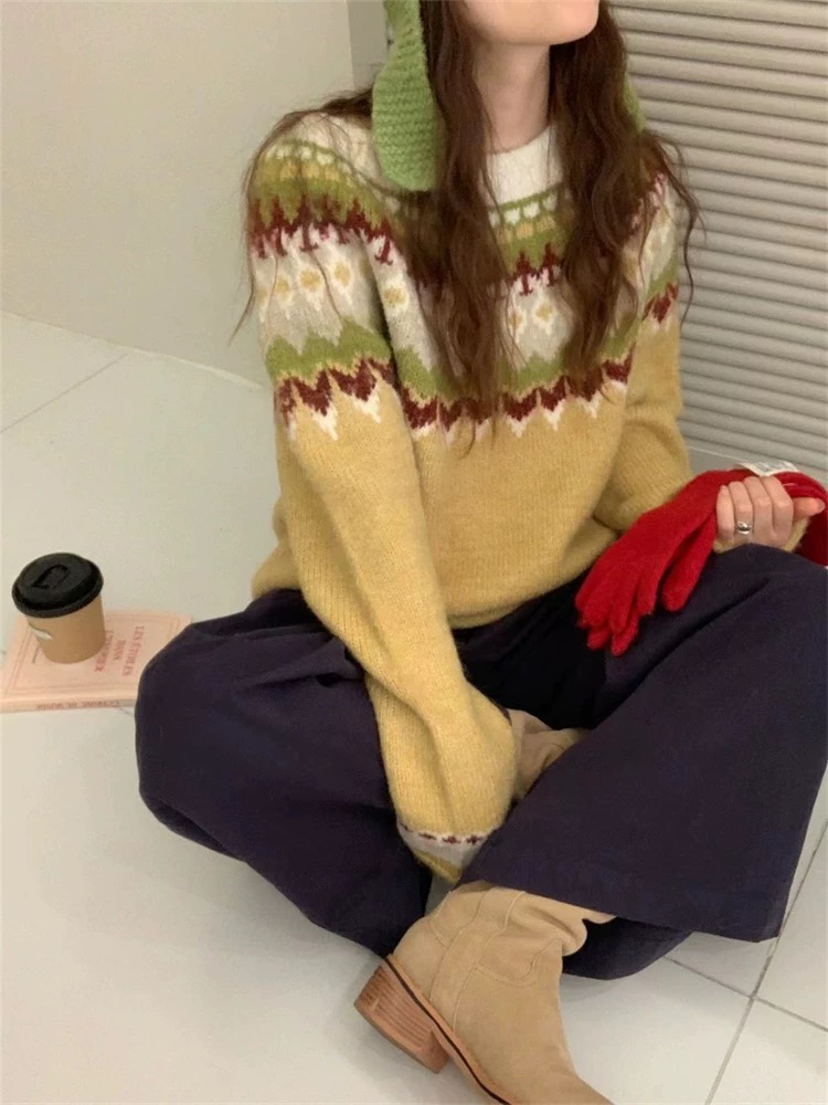 【宝贝家1】3617费尔岛毛衣