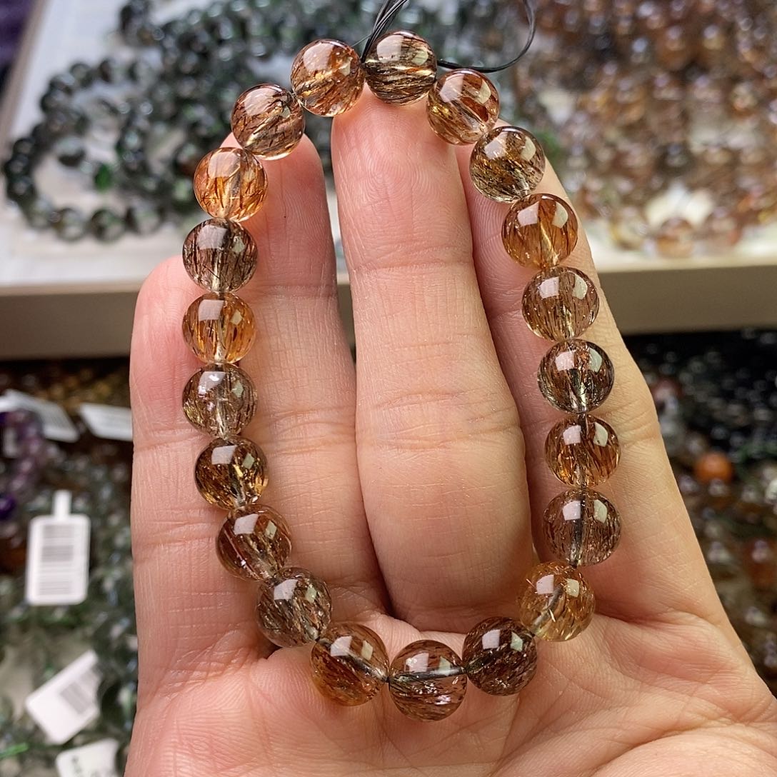 水晶手串未镶嵌对****、卡9