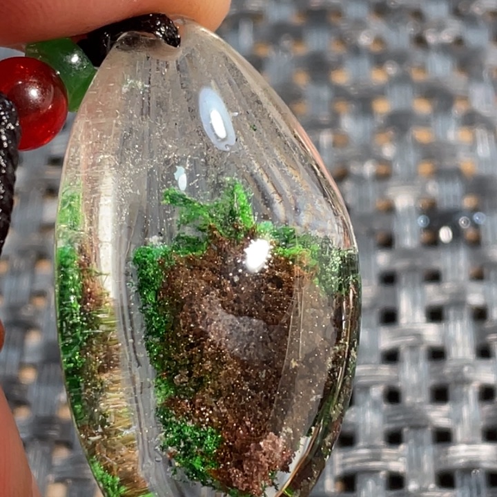 水晶吊坠(不含链)未镶嵌邯****可