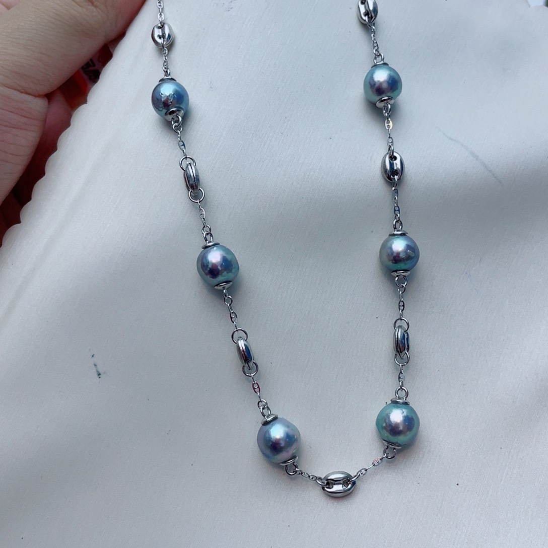 海水珍珠未镶嵌颈饰w17