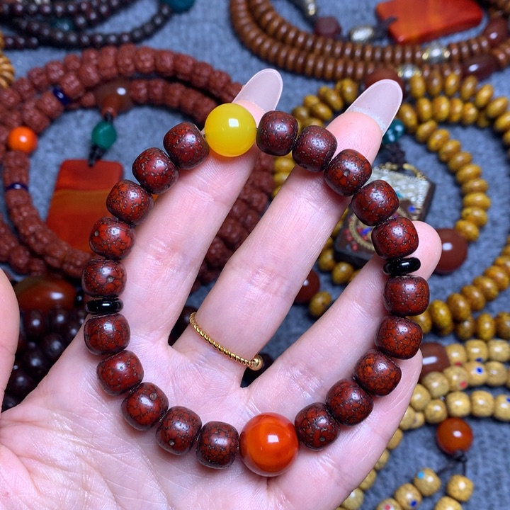 星月菩提吊坠菩提