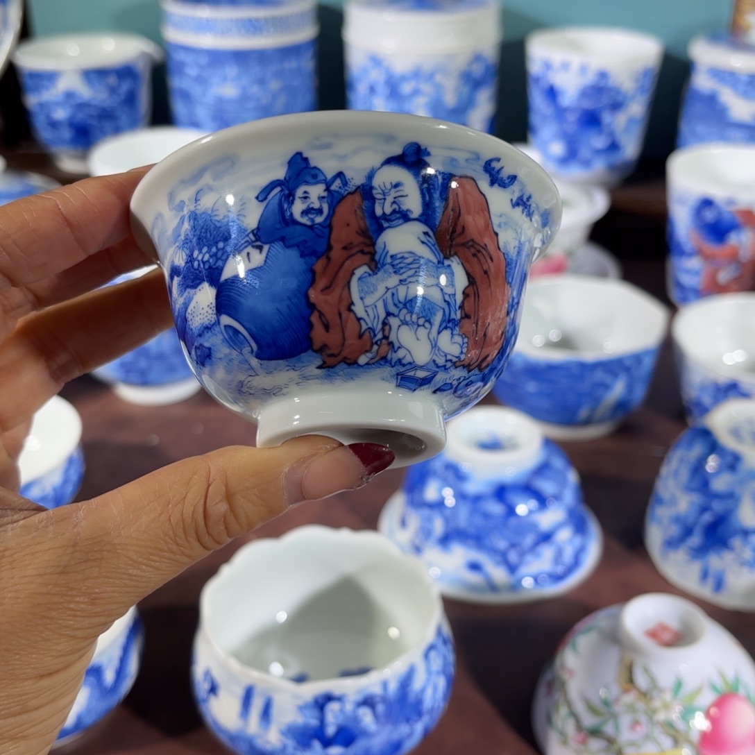 陶全手工全手绘陶瓷