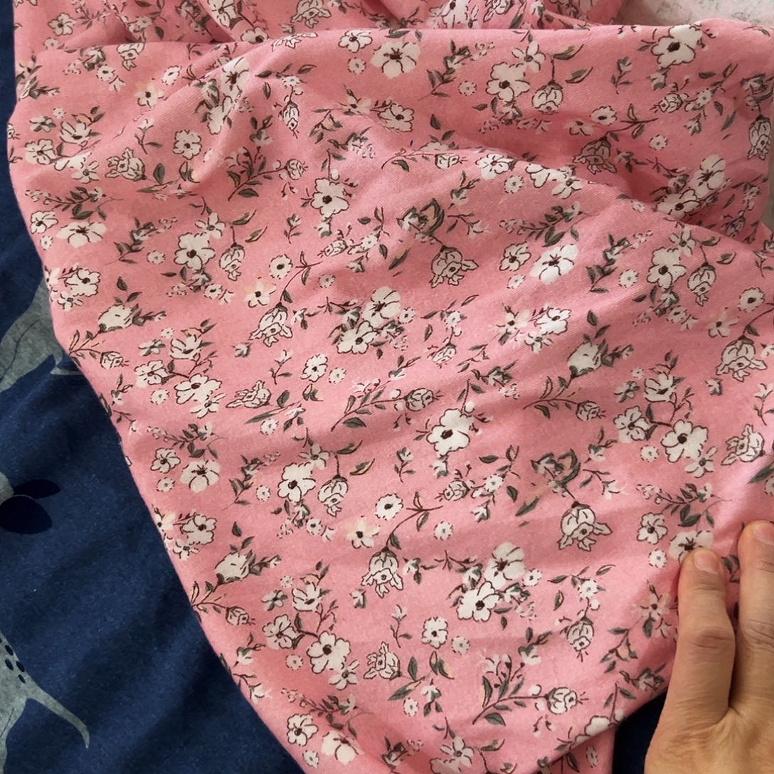 棉一米价纯棉弹力针织1.4米宽果子对面里面